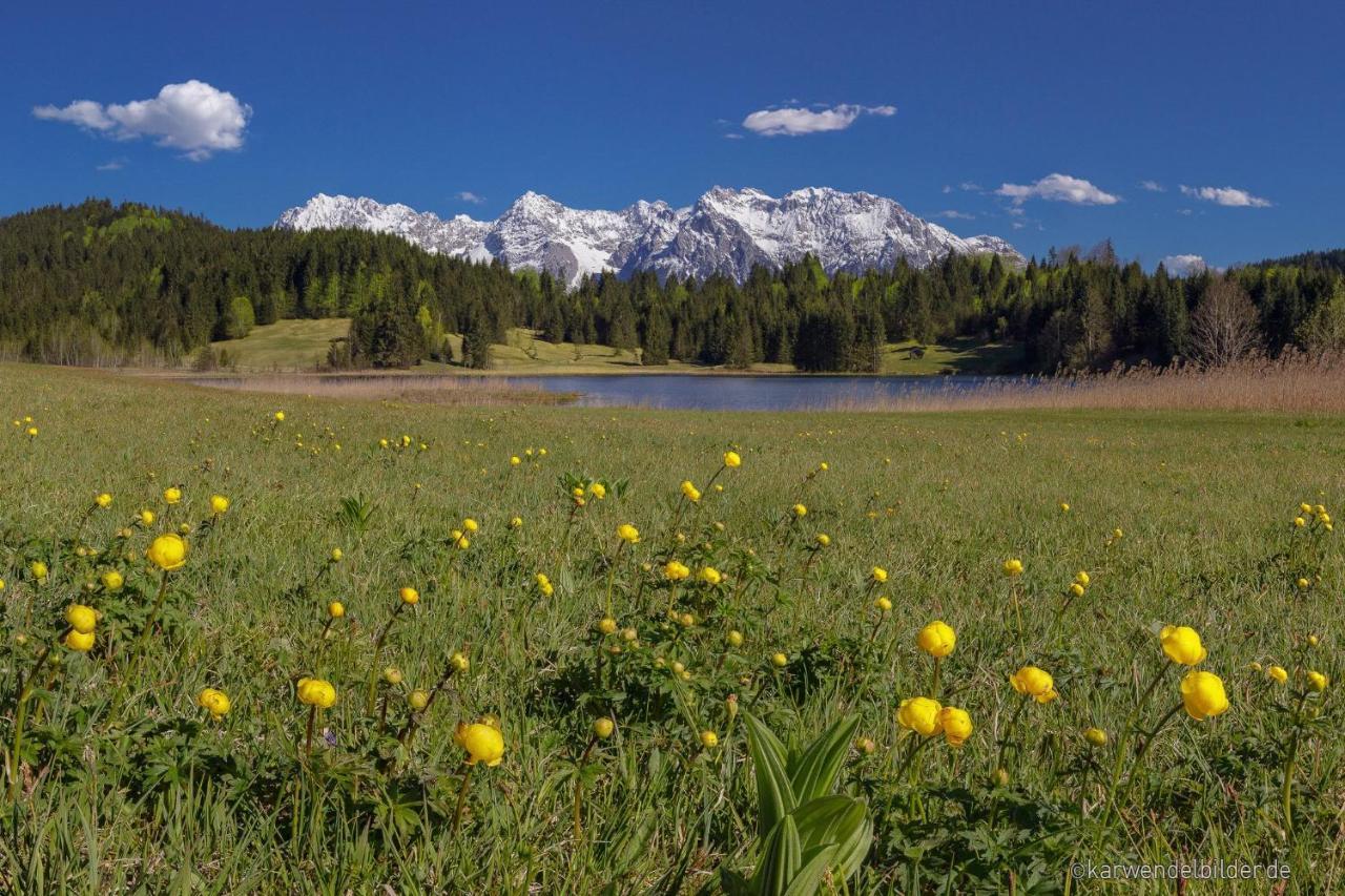 Ferienhotel Barmsee Krün エクステリア 写真