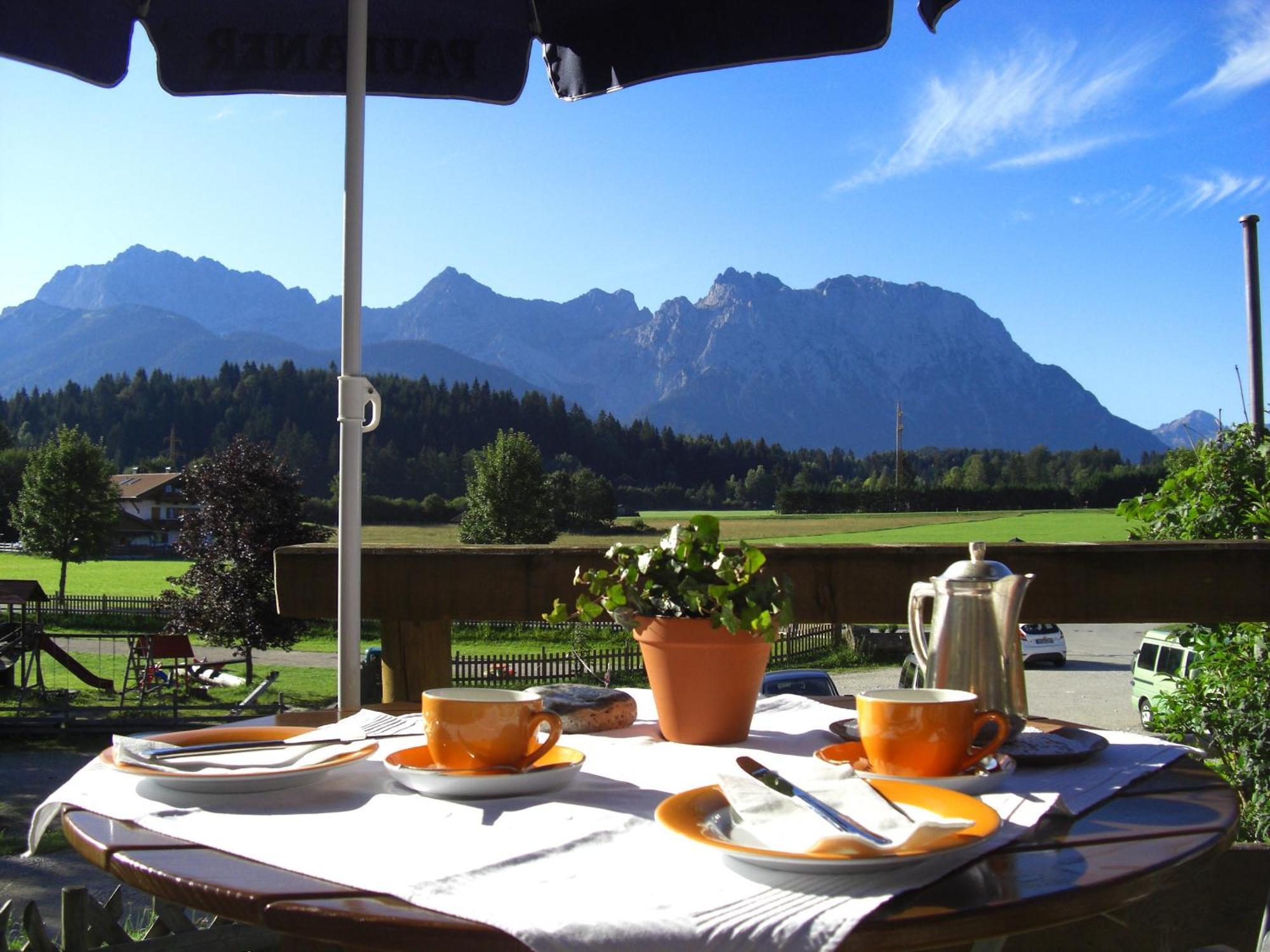 Ferienhotel Barmsee Krün エクステリア 写真