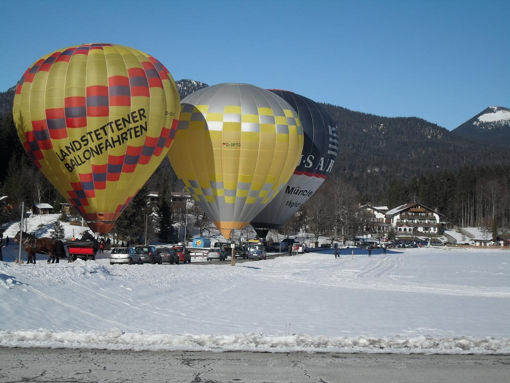 Ferienhotel Barmsee Krün エクステリア 写真