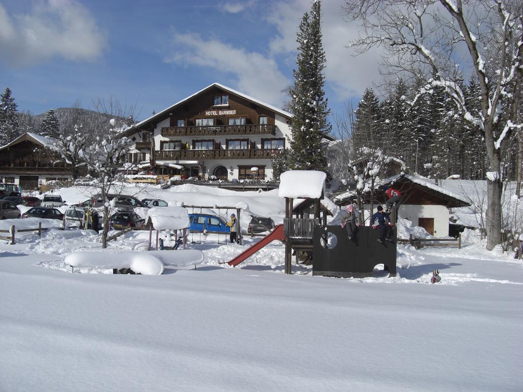 Ferienhotel Barmsee Krün エクステリア 写真