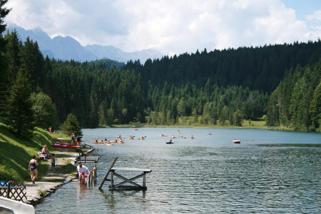 Ferienhotel Barmsee Krün エクステリア 写真
