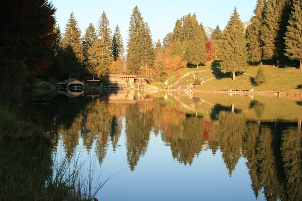 Ferienhotel Barmsee Krün エクステリア 写真