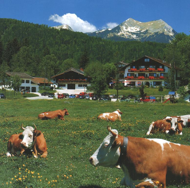 Ferienhotel Barmsee Krün エクステリア 写真